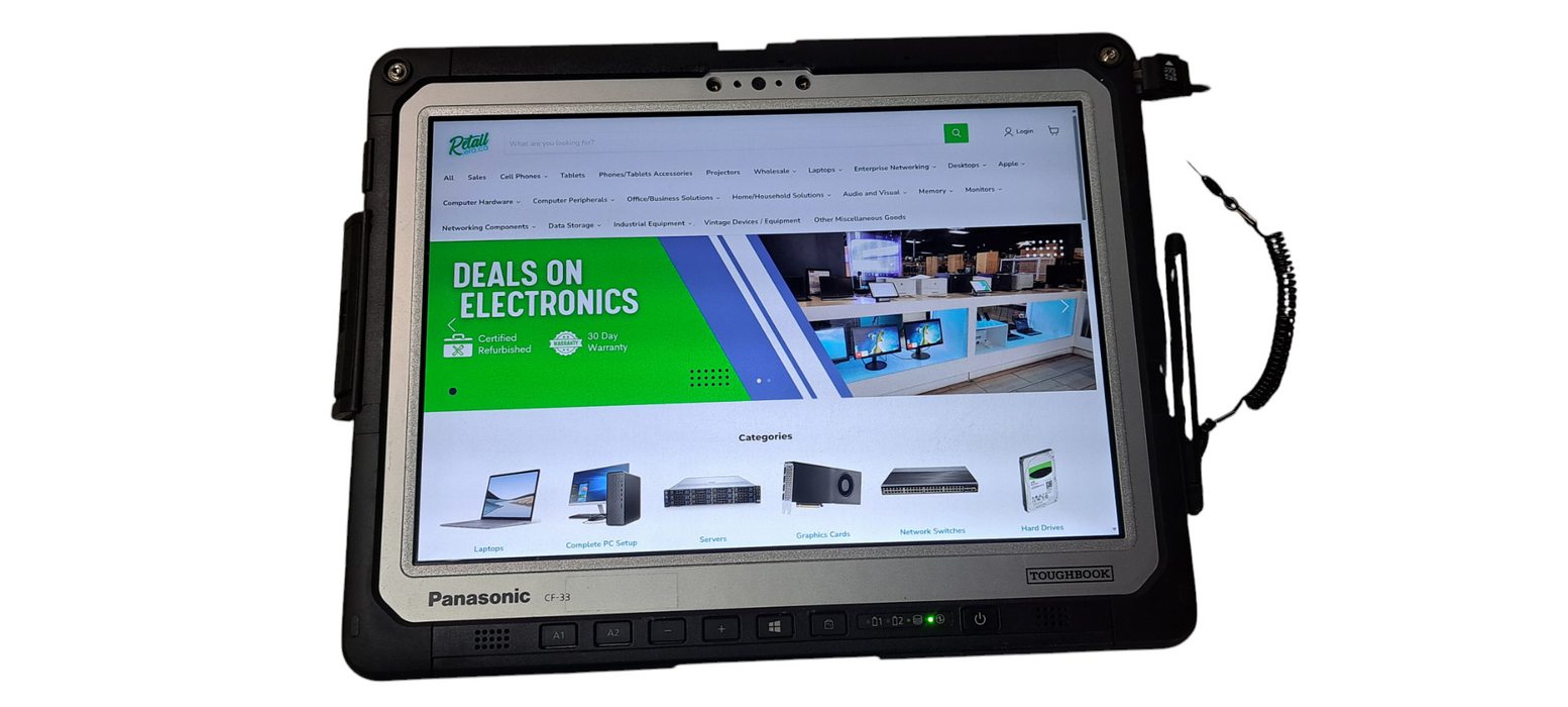 Panasonic Toughbook CF-33 Core i5-7300U CPU| 16GB RAM |256GB SSD| LTE|READ