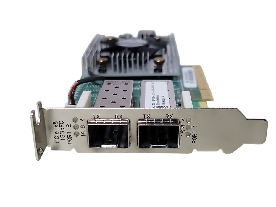 Dell QLE2662L-DEL 2-PORT PCIe Fiber Channel Adapter Low profile _