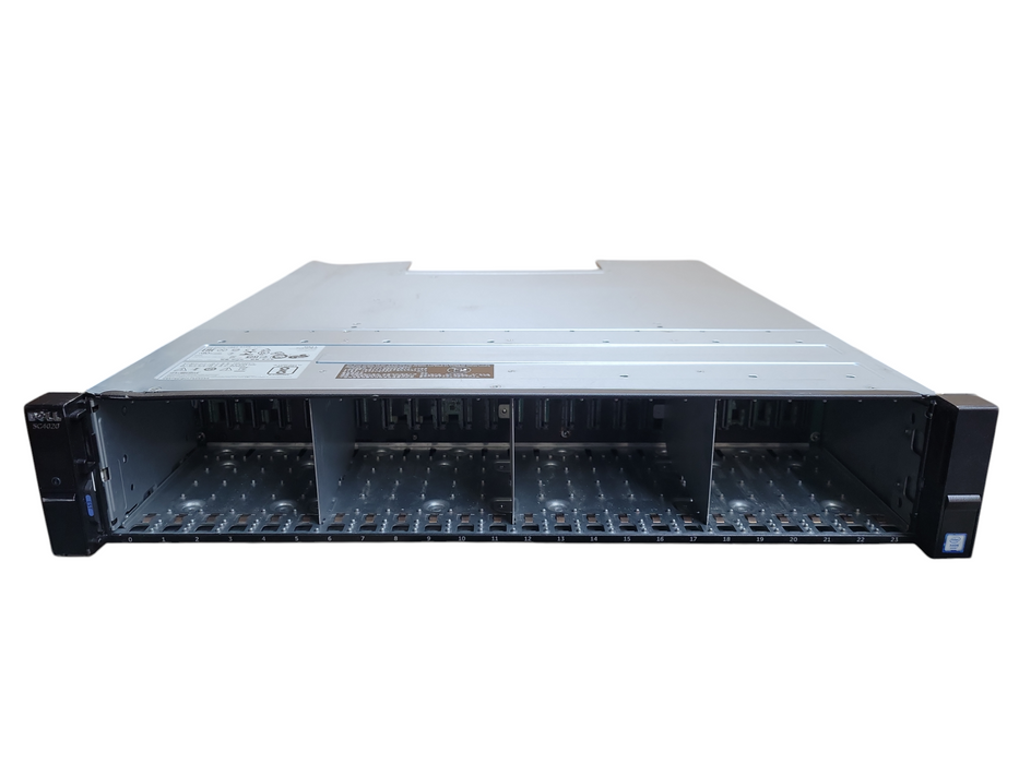 Dell Compellent SC4020 24x 2.5" Storage Array w/ 1x 8G-FC-4, 2x PSU !