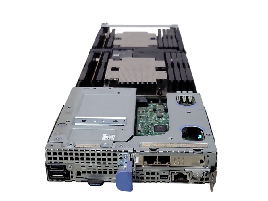 Dell PE C6420 Blade Node server, 2x Xeon Gold 5115 CPUs, 32GB DDR4 RAM Q_