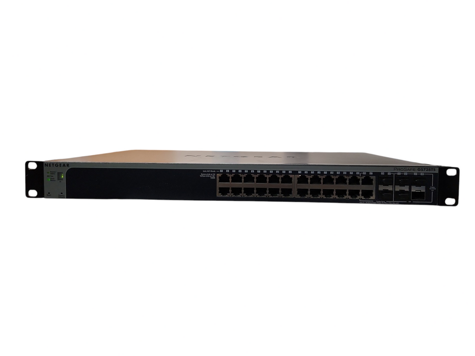Netgear GS728TS 24-Port Gigabit Prosafe Stackable Smart Switch w/ Rack Ear