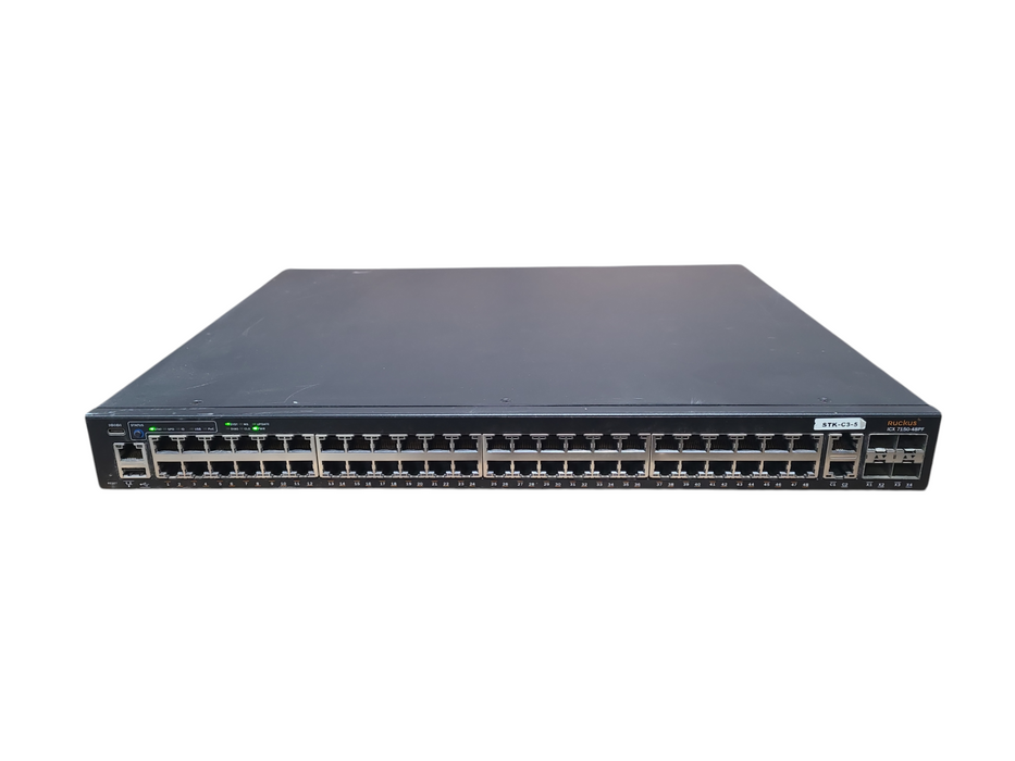 Ruckus ICX 7150-48PF-4X10GR Network Switch | *READ*