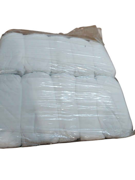 A box of Uline Shoe Covers S-7873W Size 6-11 WHITE - 150 PCS- New