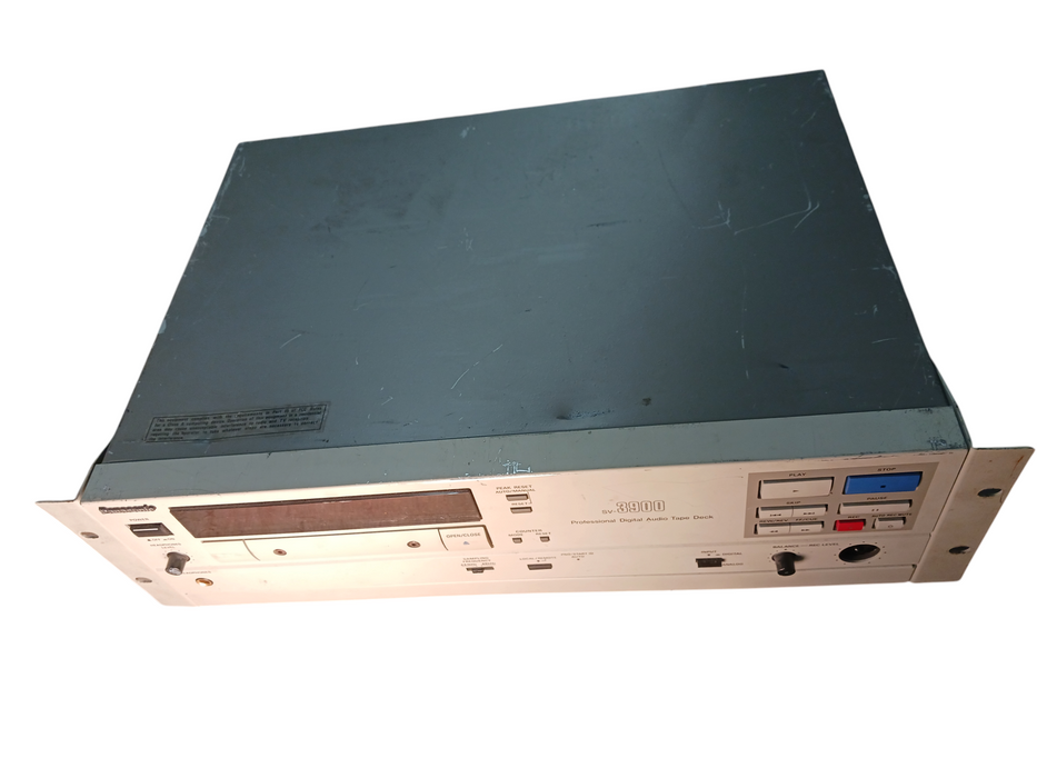 Panasonic SV-3800 Pro DAT Deck Digital Audio Tape Player/Recorder Rack