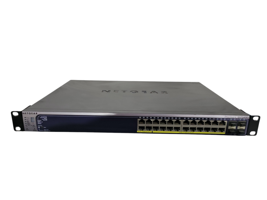 Netgear GS724TPS | 24-Port Gigabit PoE Stackable Smart Switch !