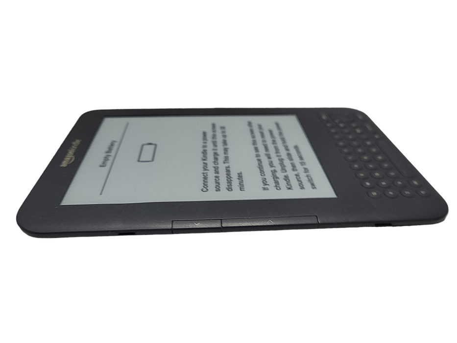 Kindle Keyboard Reader, 3rd Gen, Model D00901, Wi-Fi, $