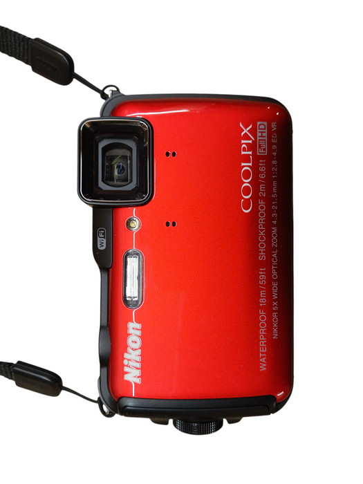 Nikon Coolpix AW120 Waterproof Digital Camera 5x Zoom 16.0mp READ