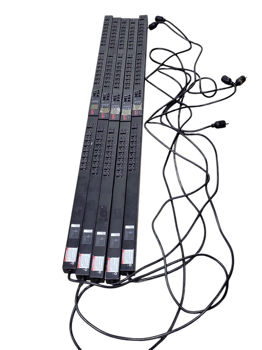 Lot of 5x APC Rack Mount PDU Switched Rack 120V/20A (24) Outlets AP8930 SEE _