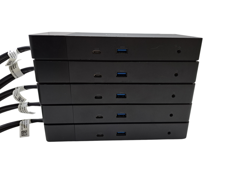 Lot of 5x Dell WD19DC Dual USB-C Performance Docking Station | Docks ONLY )