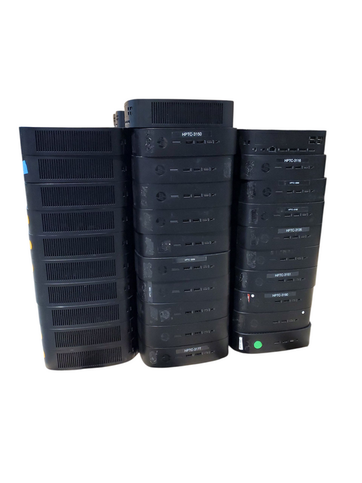 Lot of 124x HP T740 Thin Client, AMD Ryzen Embedded V1756B 3.25 GHz, No HDD