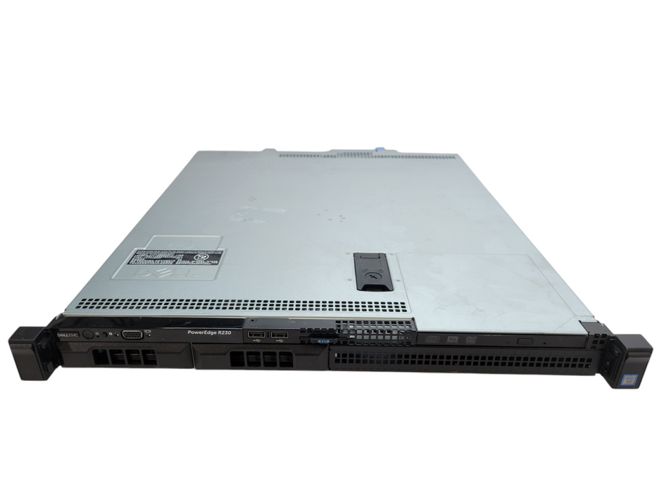 Dell PowerEdge R230 - Xeon E3-1220 v5 NO HDD PERC H330 250W PSU %