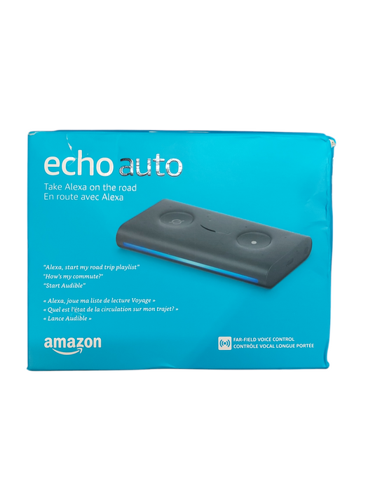 Amazon Echo Auto Hands Free Smart Vehicle Car Speaker Assistant Alexa