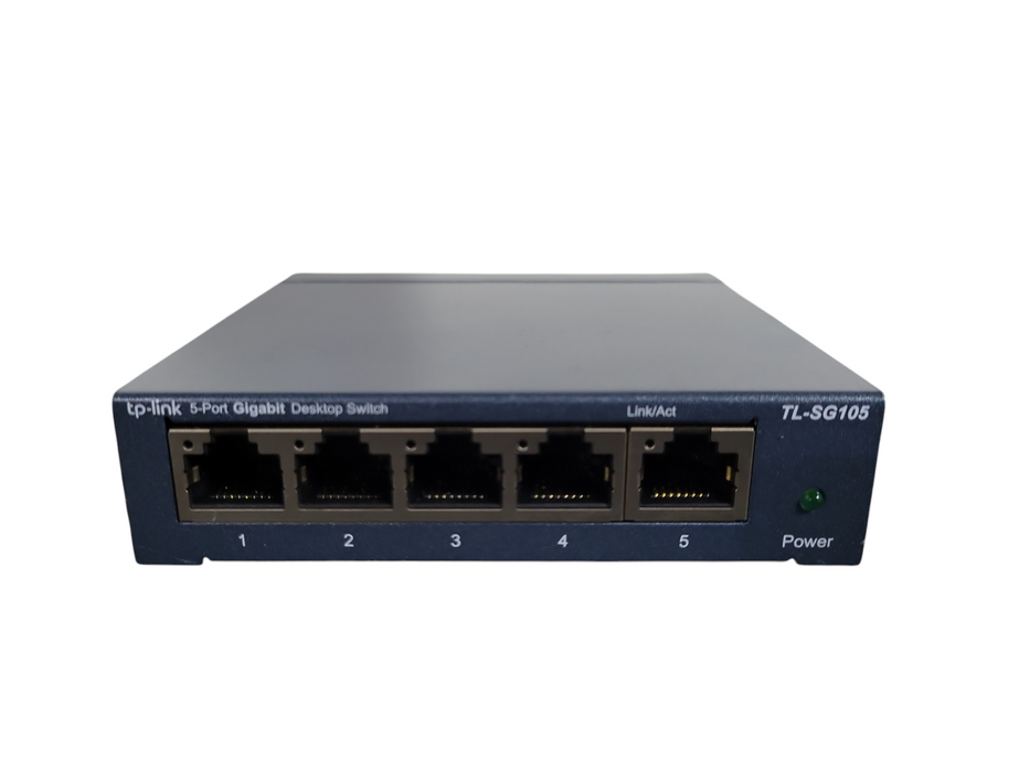 TP-LINK TL-SG105 5-Port Gigabit Desktop Switch 10/100/1000mbps !