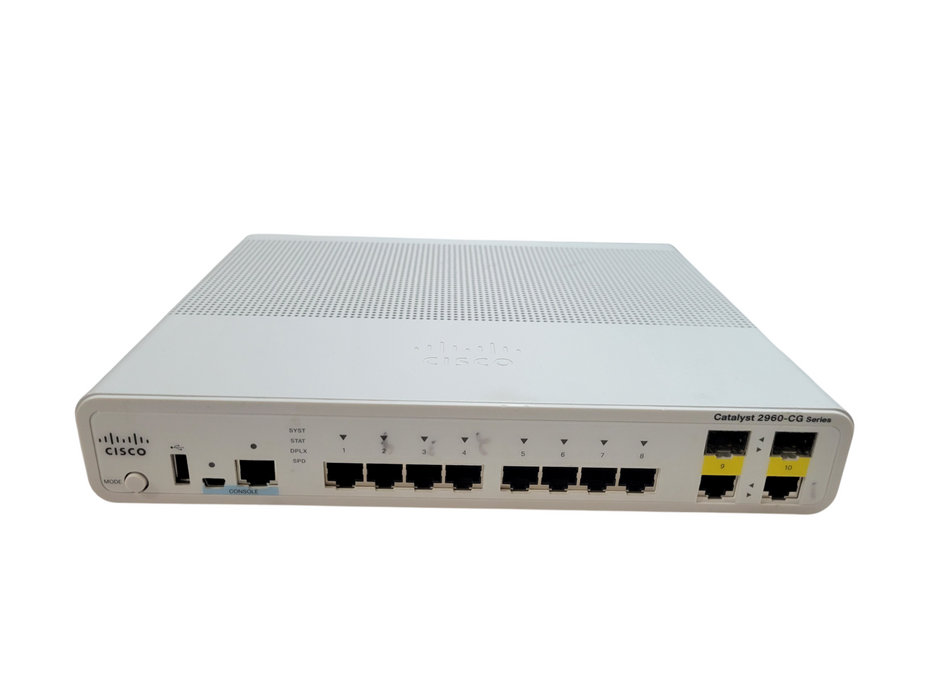Cisco WS-C2960CG-8TC-L | 8-Port Silent Gigabit Switch %