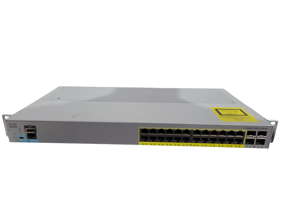 Cisco WS-C2960L-24PS-LL V01 | 24-Port Gigabit PoE+ Silent Managed Switch !