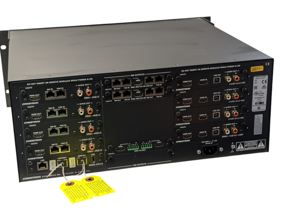 Crestron media distribution system DM-MD8X8-CPU3 -