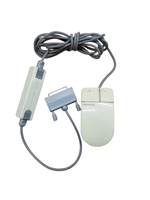 Vintage Microsoft InPort Wired 2-Button Mouse *READ*