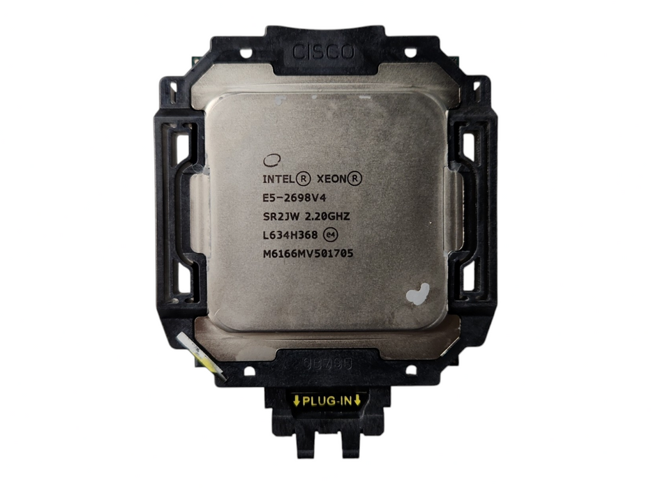 Intel Xeon E5-2698 v4 2.2GHz 20 Core 9.6GT/s 50M LGA2011 CPU Q