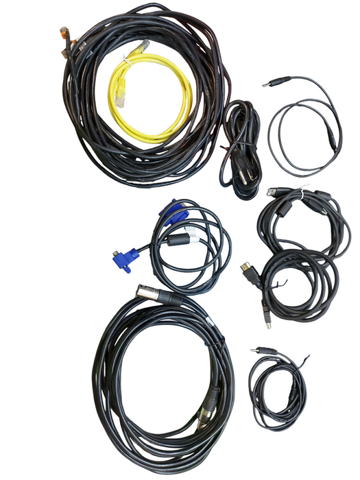 Lot 9x Assorted Cables - Read Description