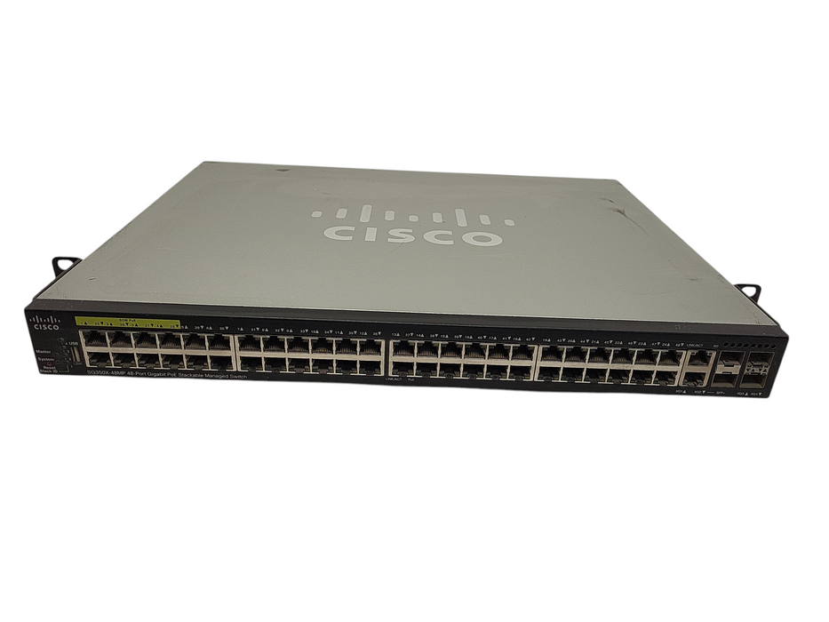 Cisco SG350X-48MP 48-Port Gigabit PoE Stackable Managed Switch $