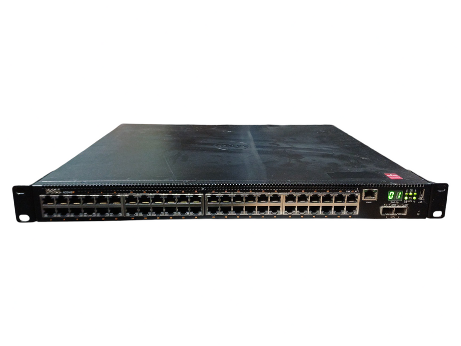 Dell Networking N2048P, 48-Port Gigabit PoE+, 2x 10G SFP+ Managed Switch
