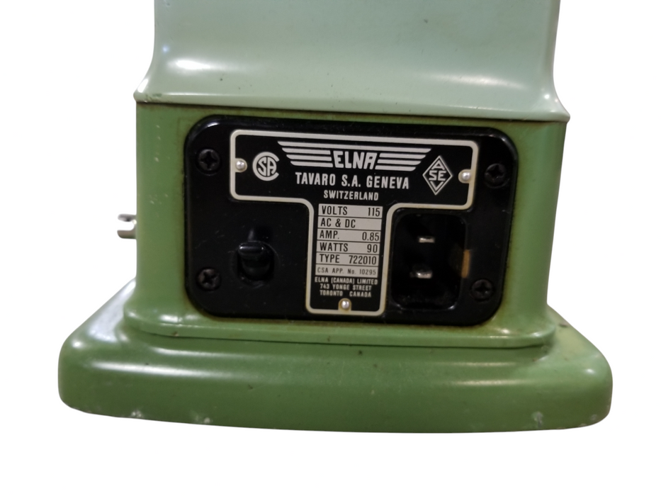 Vintage ELNA Supermatic 722010 Sewing Machine w/Case *READ*