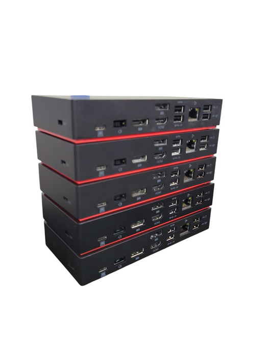 LOT 5x Lenovo ThinkPad USB-C Dock Gen 2 LDC-G2 !