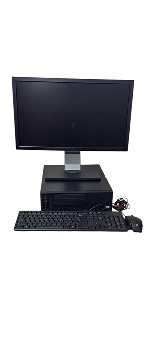 Complete Desktop PC Setup i5-7400 CPU|8GB RAM|620GB Storage|24" Monitor |WI