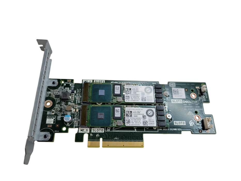 Dell Boss-S1 M.2 2280 PCIe Storage Controller 2x 240GB SSD P/N: 07HYY4 %
