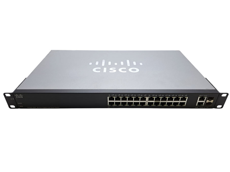 Cisco SG200-26FP | 26-Port Gigabit PoE Smart Switch