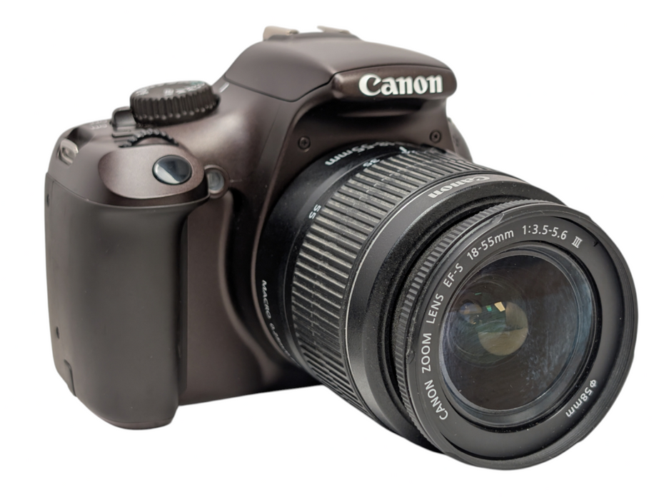 Canon EOS Rebel T3 12MP DSLR Camera Zoom Lens EF-S 18-55m 1:3.5-5.6 III Q-