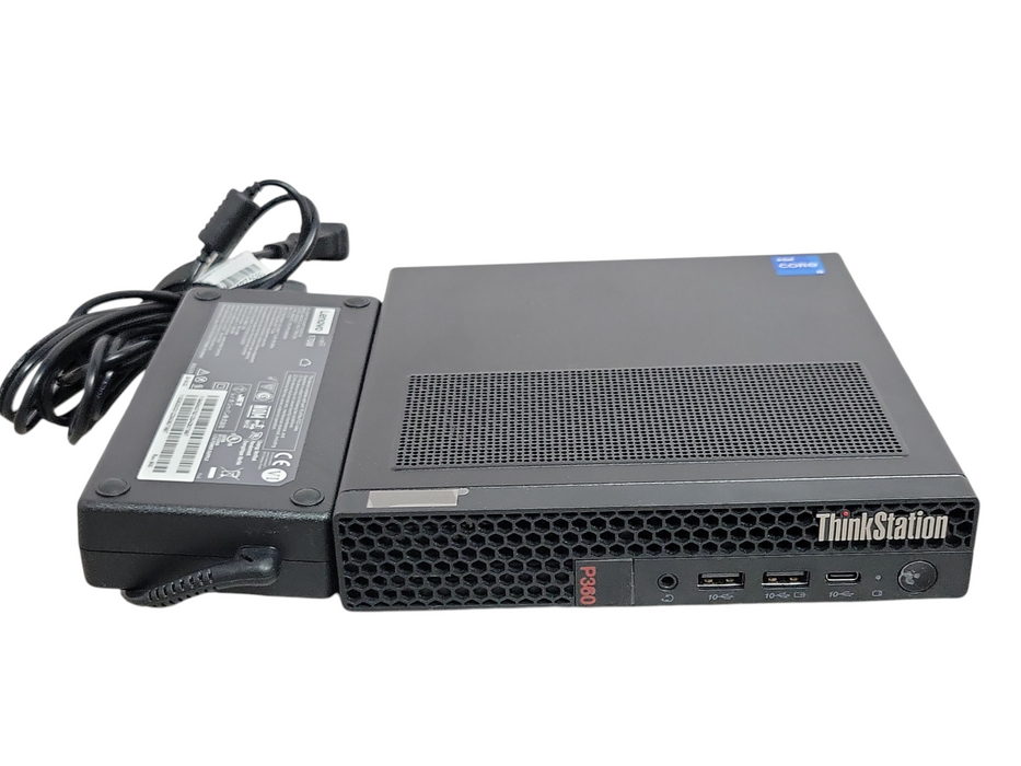 Lenovo ThinkStation P360 Tiny i5-12500T 16GB RAM 256GB NVMe, T400 4GB GPU _