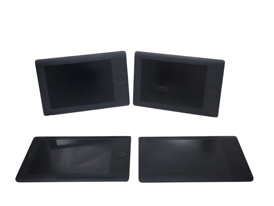 Lot of 4x Wacom PTH-650 PTH-650/K Intuos 5 touch Pen Tablet, No PEN, READ _