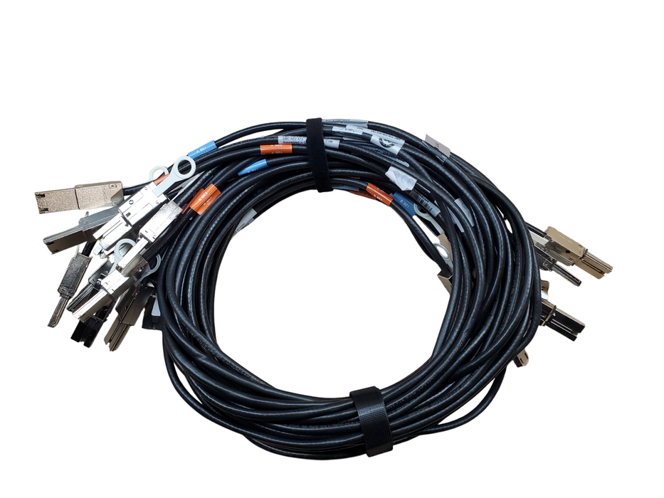 Lot 12x EMC 038-003-787 2M Mini-SAS to Mini-SAS External Cable