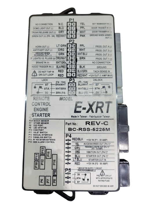ASTROSTART E-XRT REPLACEMENT REMOTE START MODULE BC-RSS-5225M !
