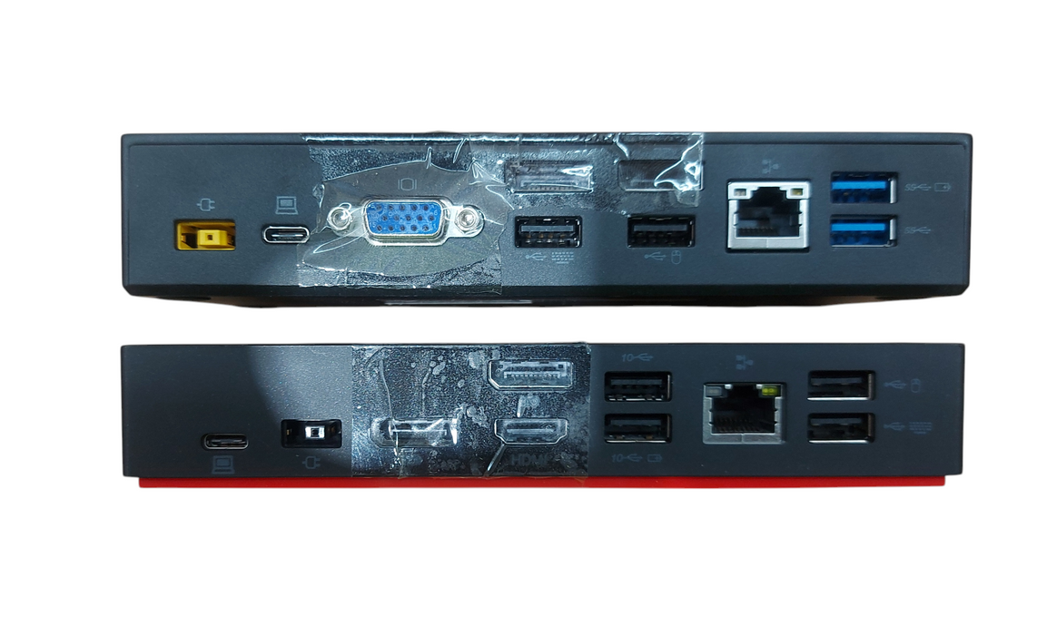 Lot 3x - DELL & Lenovo Dock Station USB-C