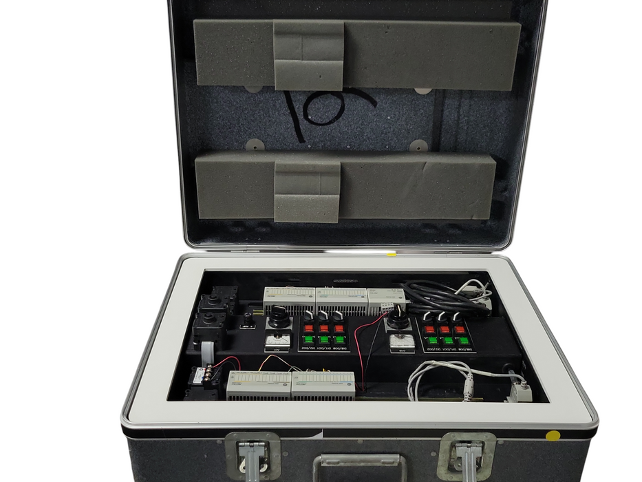 Industrial equipment Case with Allen bradley devices installed, See detail _