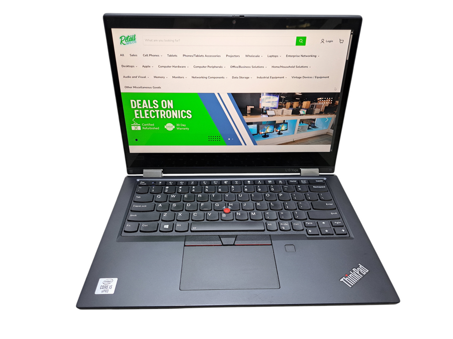 Lenovo ThinkPad L13 Yoga | Intel i5-10310U @1.70GHz, 16GB DDR4, 256GB NVMe Lap200