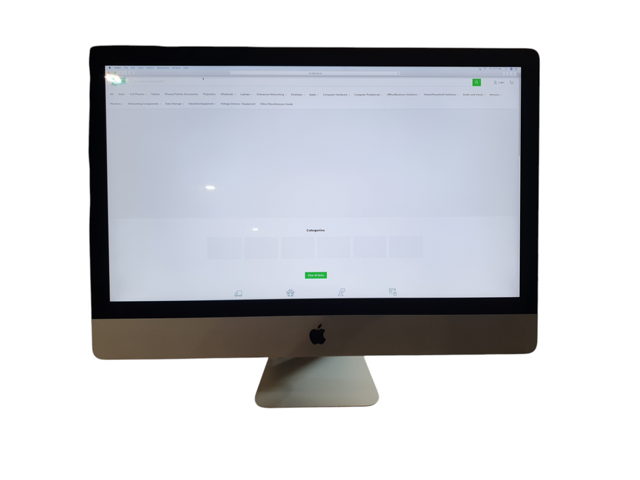 Apple iMac 27" Late 2014, i5-4690 @ 3.50GHz 8GB RAM 1TB HDD 128GB SSD