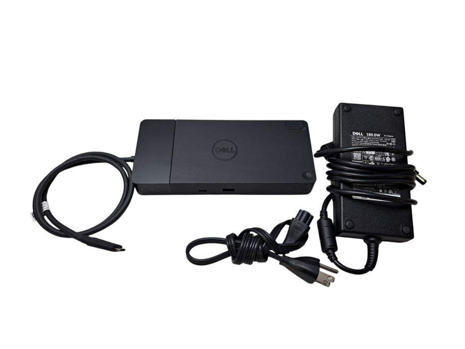 Dell WD19TBS K20A001 Thunderbolt DP HDMI Docking Station w/ 180W AC Adapter Q
