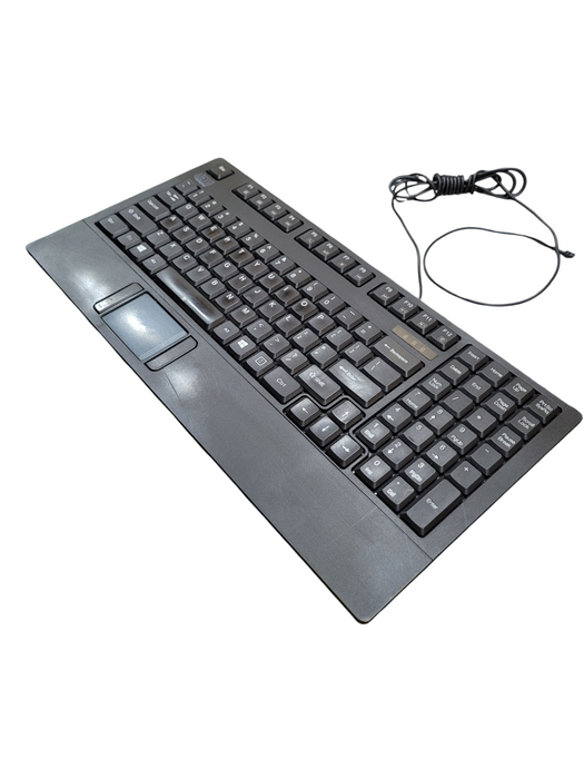 Adesso Industrial Compact Scissor-Switch Touchpad Keyboard AKB-421UB