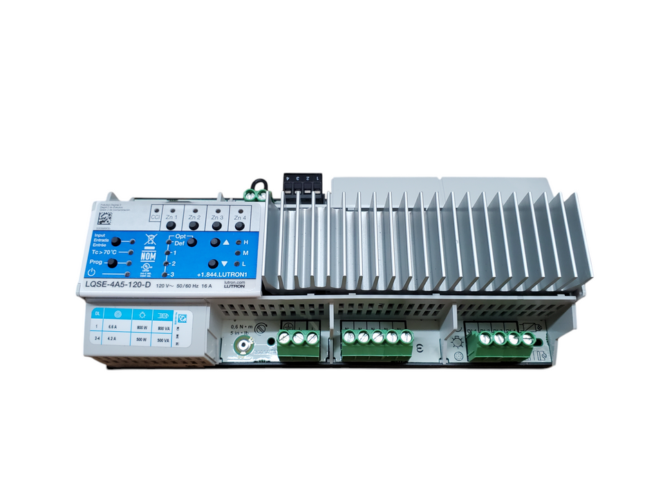 Lutron Homeworks LQSE-4A5-120-D Din Power Module *READ*