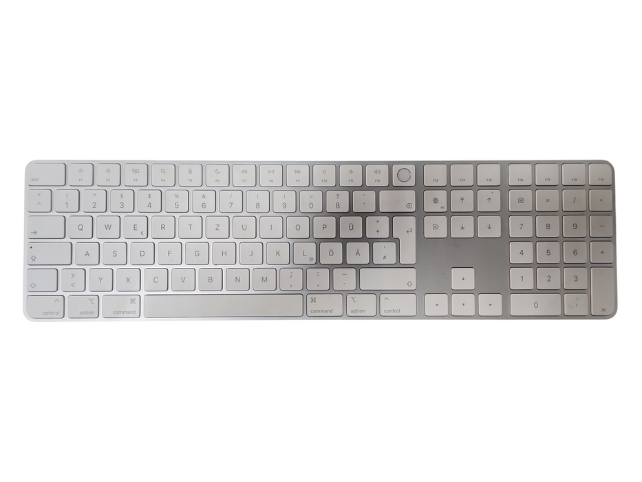 Apple A2520 Magic Keyboard with Touch ID & Numeric Keypad, German Keyboard