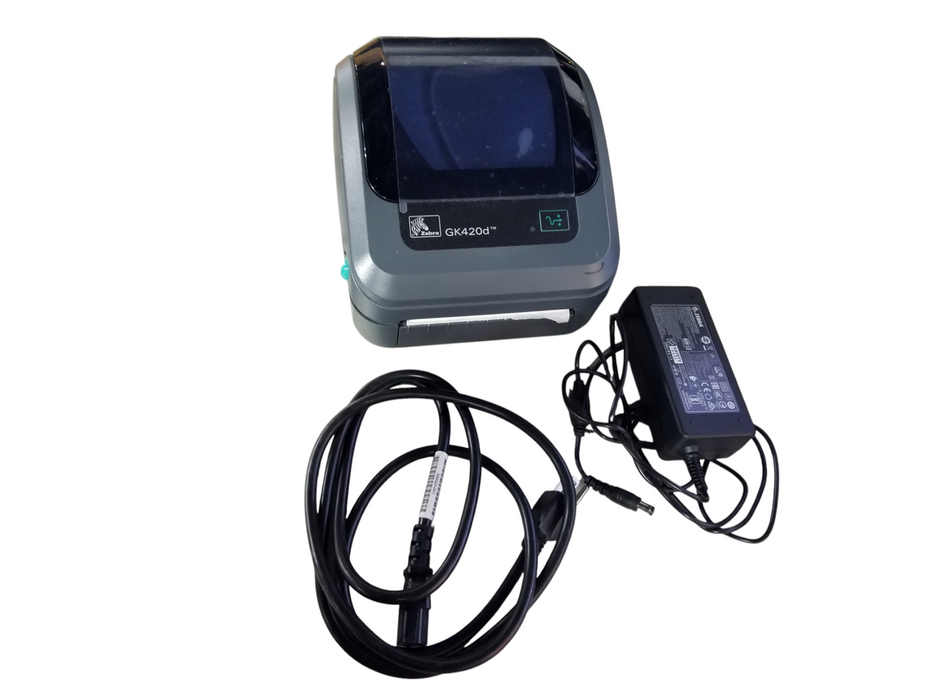 Zebra GK420D Thermal Label Printer USB Ethernet GK420-202210-000 Open Box