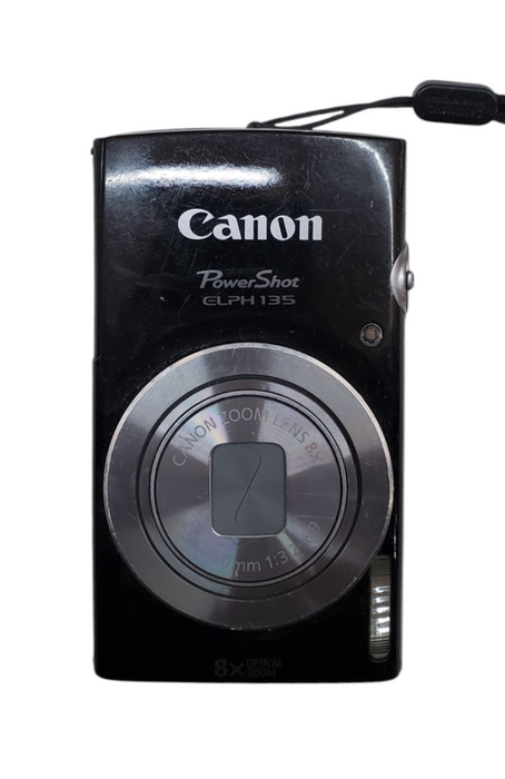 Canon PowerShot ELPH 135 Digital Camera - No Battery *READ*