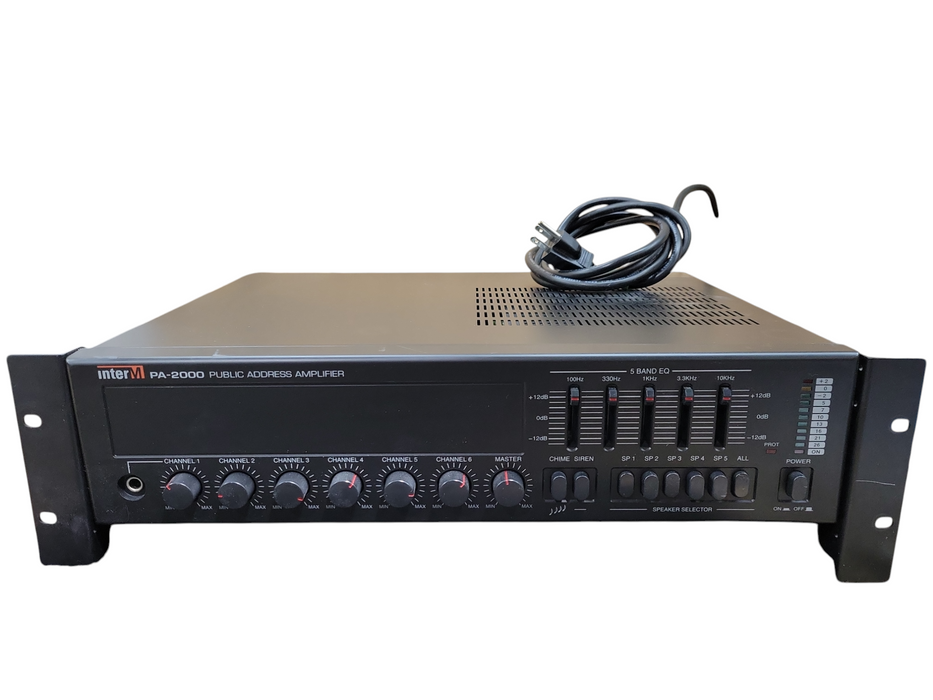 InterM PA-2000 Public Address Amplifier !