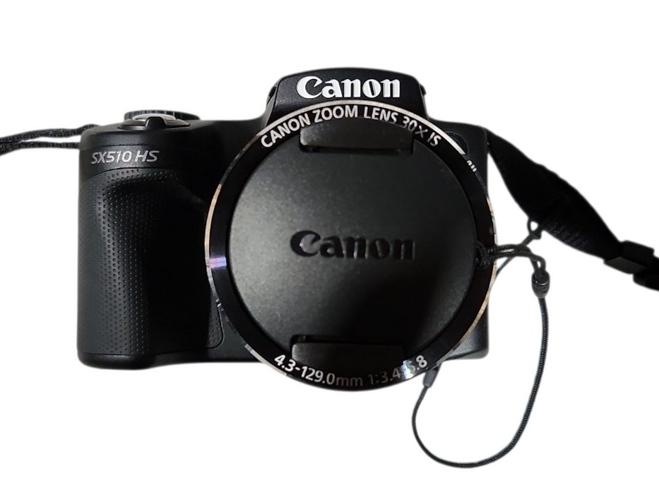 Canon PowerShot SX510 HS 12.1 MP 30x Zoom Black Digital Camera, No Battery