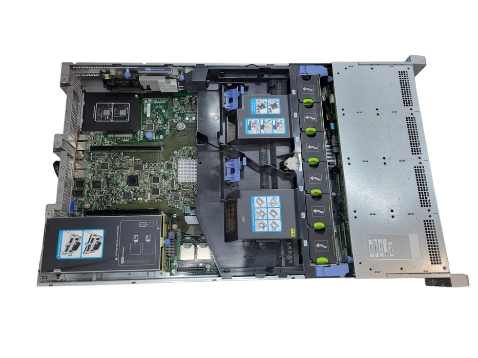 Cisco UCS C220 M4 - 2X Xeon E5-2620 v3 48GB DDR4 12G SAS MR 2x1200W PSU %