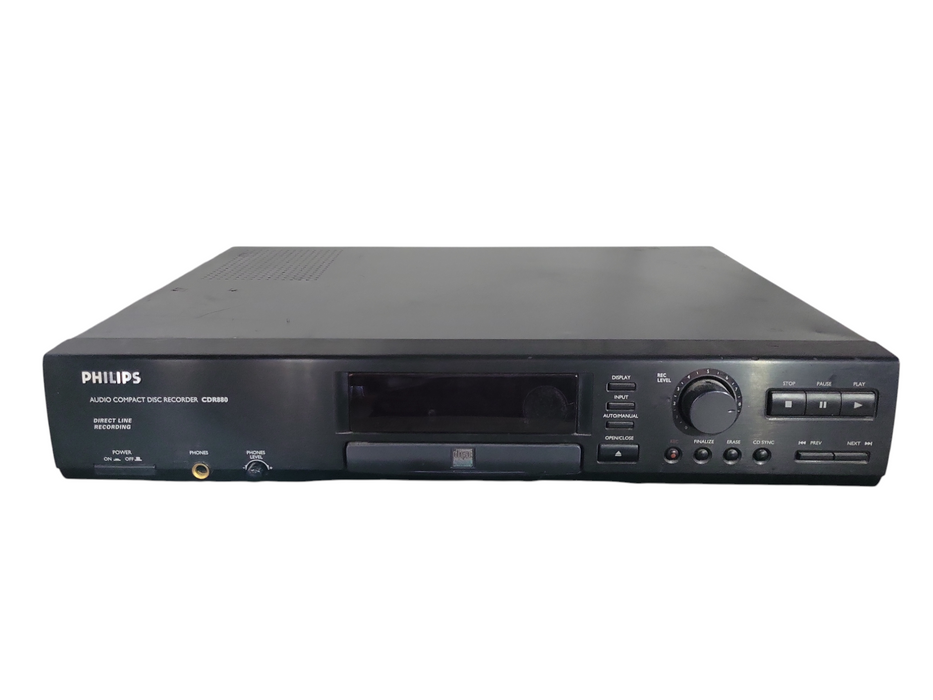Philips CDR880 Audio Compact Disc Recorder !