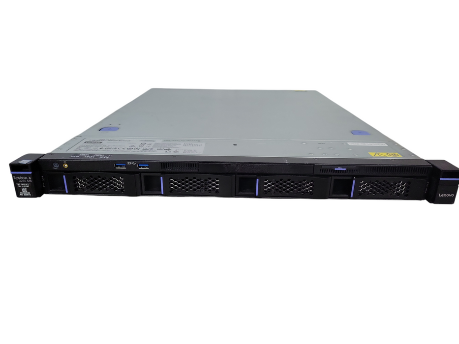 Lenovo x3250 M6 1U, Xeon E3-1220 v5 @3.0GHz, 16GB RAM NO HDD !